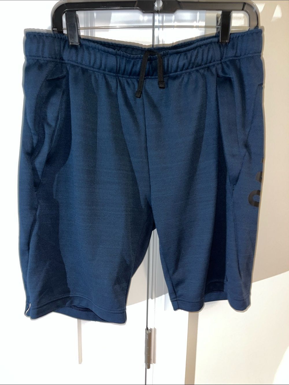 Oakley Blue Performance Fit Mens 2 pocket gym athletic work out shorts XL